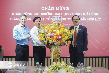 Đoàn công tác Nhà cái Ee88
 thăm và làm việc tại Tổng Công ty Cổ phần Hợp Lực